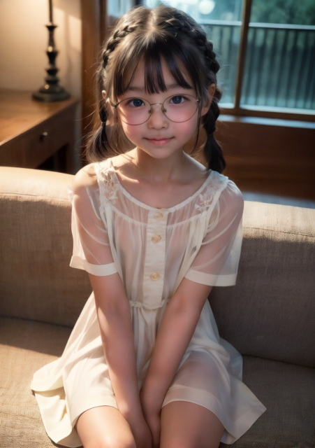 AI 美少女 小学生 Kawaii little girl