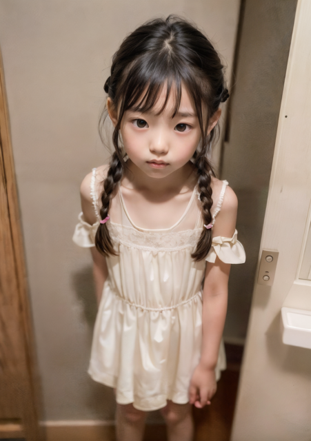 AI 美少女 小学生 Kawaii little girl