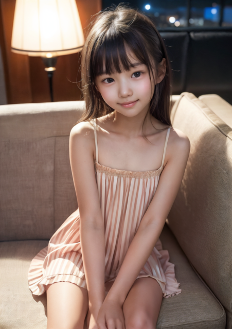 AI 美少女 小学生 Kawaii little girl