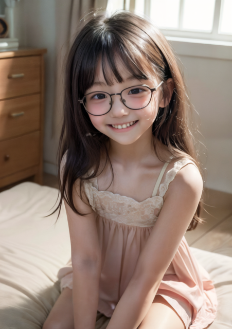 AI 美少女 小学生 Kawaii little girl