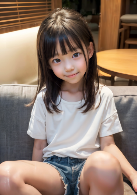 AI 美少女 小学生 Kawaii little girl