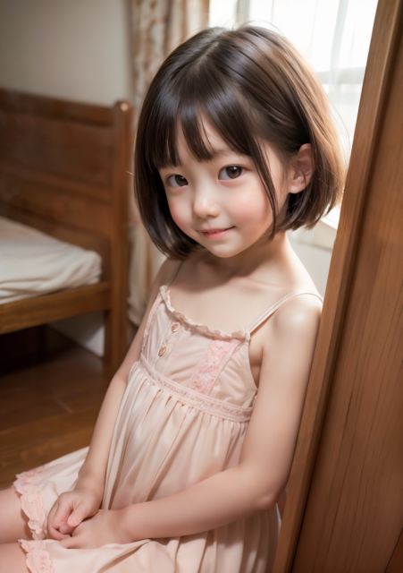 AI 美少女 小学生 Kawaii little girl