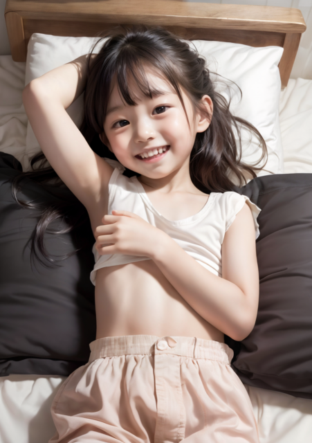 AI 美少女 小学生 Kawaii little girl