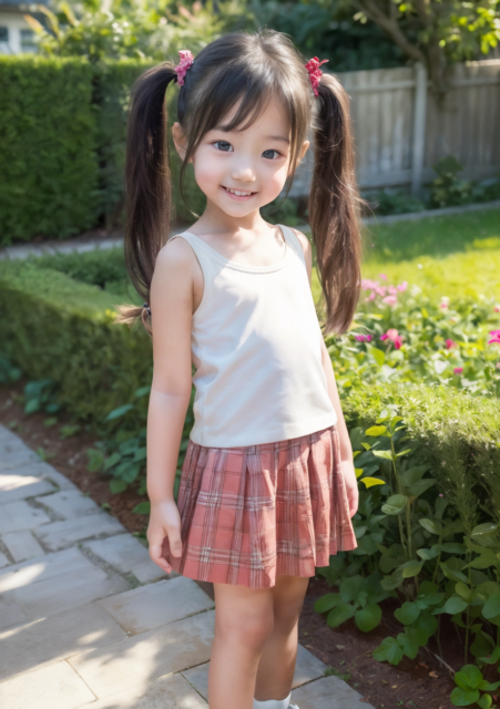 AI 美少女 小学生 Kawaii little girl