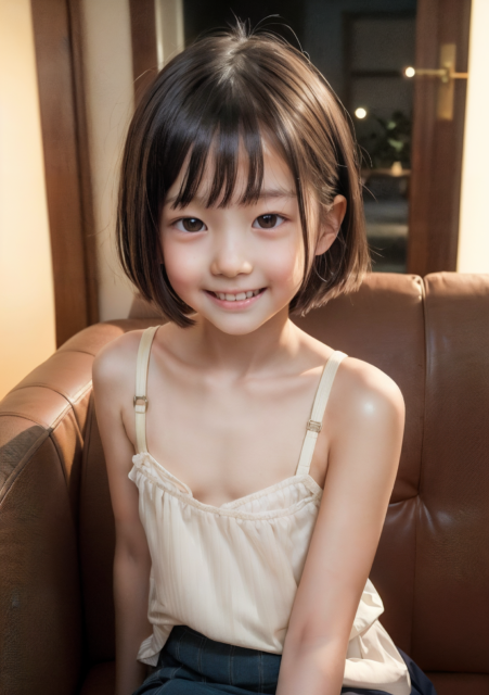 AI 美少女 小学生 Kawaii little girl