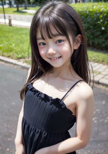 AI 美少女 小学生 Kawaii little girl