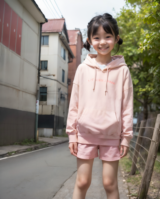 AI 美少女 小学生 Kawaii little girl