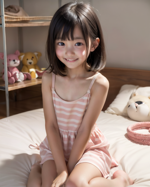 AI 美少女 小学生 Kawaii little girl