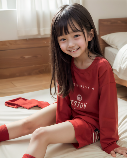 AI 美少女 小学生 Kawaii little girl