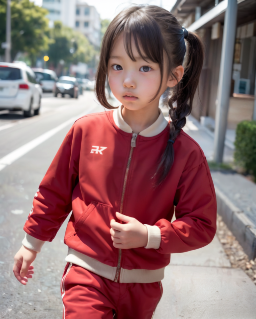 AI 美少女 小学生 Kawaii little girl