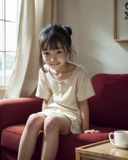 AI 美少女 小学生 Kawaii little girl