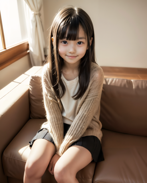 AI 美少女 小学生 Kawaii little girl