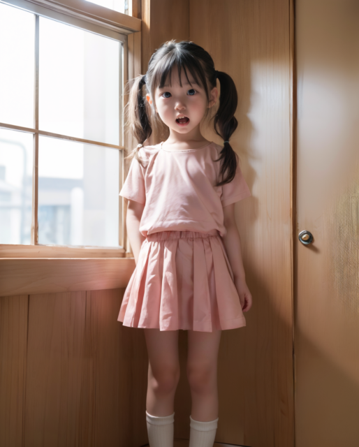 AI 美少女 小学生 Kawaii little girl