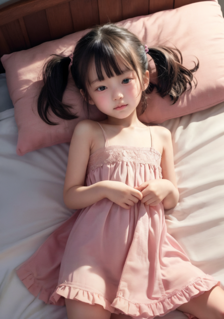 AI 美少女 小学生 Kawaii little girl