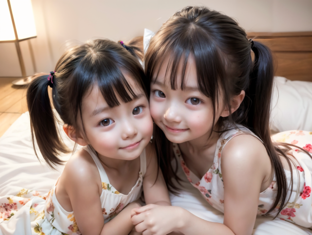 AI 美少女 小学生 Kawaii little girl