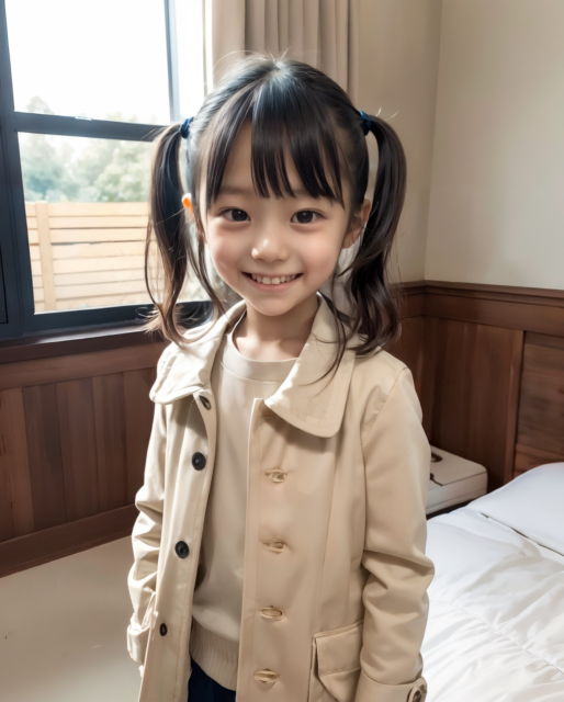 AI 美少女 小学生 Kawaii little girl